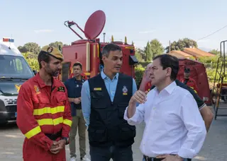 El presidente de la Junta de Castilla y León, Alfonso Fernández Mañueco, ha participado esta mañana en el Comité Estatal de Coordinación y Dirección del Plan Estatal de Emergencias