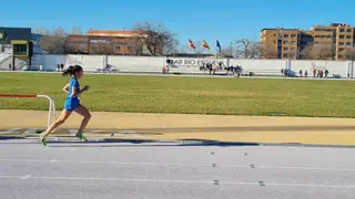 Laura Maniega, del Benavente Atletismo