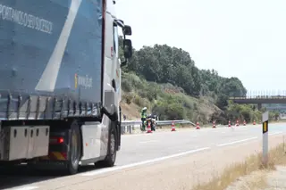 Galería | Lugar del accidente mortal de Diogo Jota y su hermano en Zamora | ICAL