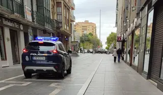 Policía Nacional en Santa Clara.Archivo