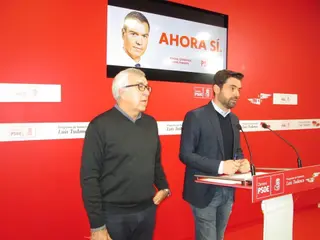 PSOE Zamora. Antidio Fagúndez y José Fernández