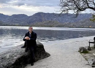 Félix Bolaños en el Lago de Sanabria | RRSS Félix Bolaños