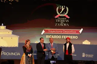 Ricardo Ferrero, premio a la Trayectoria Deportiva