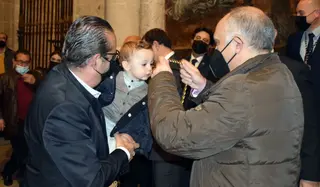 Acto de entrada de nuevos hermanos del Santo Entierro 2022