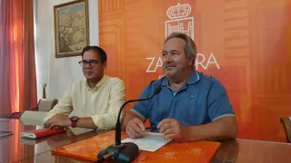 Pablo Novo Y Francisco Guarido, En Rueda De Prensa Este Martes