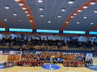 El CD Zamarat presume de cantera en el Día del Club en la temporada pasada.