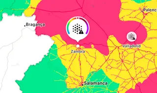Imagen de la mala calidad del aire en Zamora