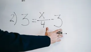 Clase de matemáticas