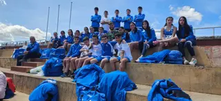 Cantera del Benavente Atletismo en Ávila.