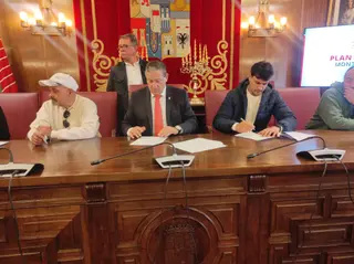 Firma de contratos Plan Montel Diputación de Zamora.