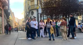 Turistas en Zamora