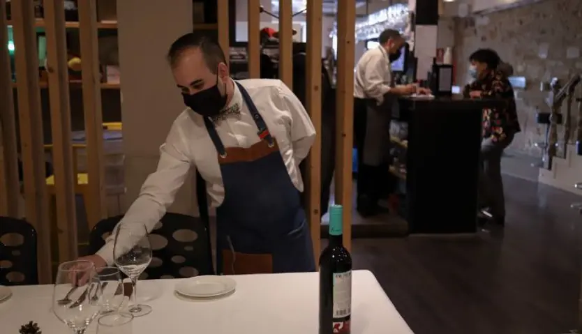 Trabajadores del restaurante 