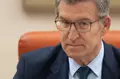 El líder del PP, Alberto Núñez Feijóo, preside la reunión de los grupos parlamentarios de Congreso y Senado. Eduardo Parra - Europa Press