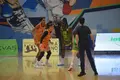 Instante de un partido entre el CD Zamarat y el Al-Qázeres la pasada temporada. Archivo