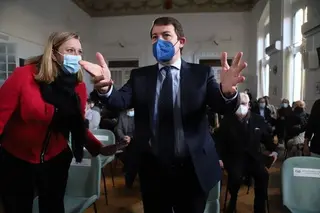 Alfonso Fernández Mañueco en su visita a Zamora Foto. María Lorenzo