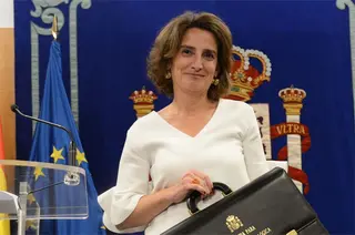Ministra transición