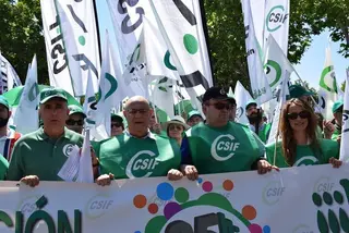 CSIF Concentración Valladolid