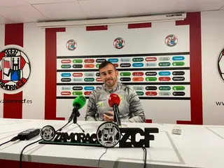 Yago Iglesias, en rueda de prensa