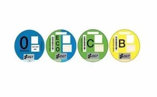 Etiquetas medioambientales DGT