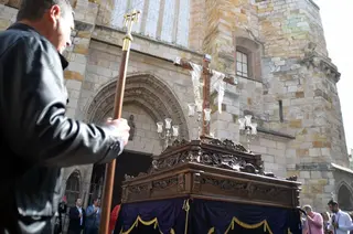 Imagen de una edición anterior de la Exaltación de la Cruz