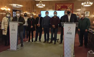 Presidentes de mancomunidades en la Diputación