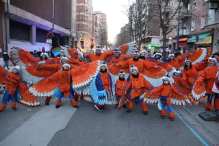 Zamora se vuelve a disfrazar de Carnaval durante la tarde del martes | Alejandro Sardón