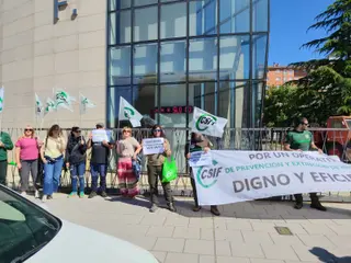 Una concentración de CSIF