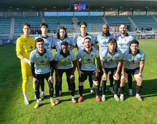 Once inicial del CD Villaralbo en su encuentro ante el CD Palencia Cristo Atlético
