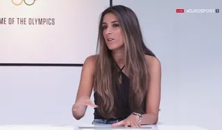 Sandra Sánchez fue comentarista en los Juegos Olímpicos