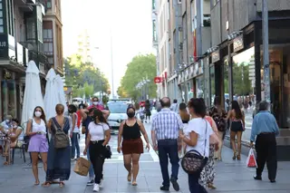 Zamoranos paseando por Santa Clara