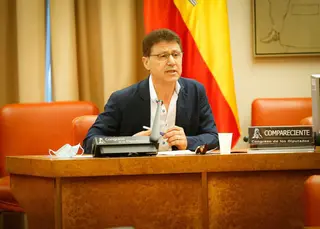 Foto Miguel Blanco comparecencia en Congreso def