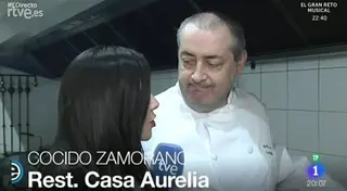 El cocido zamorano de Casa Aurelia se cuela en España Directo con motivo de la V Semana del Puchero