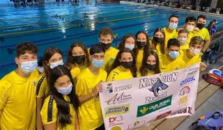 Integrantes del Natación Zamora