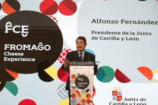 Alfonso Fernández Mañueco durante su intervención