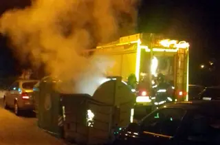 Incendio contenedor magallanes