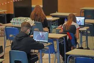 Alumnos Aulas. Archivo