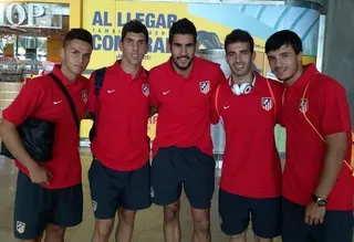 Carlos Ramos, convocado con el Atlético de Madrid para la vuelta de la Copa del Rey
