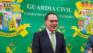 ÁNgel Blanco en la inauguración de las Jornadas sobre Desaparecidos en el medio rural de Zamora de este martes