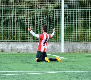Un jugador del Zamora CF en el torneo de fútbol inclusivo '+ QUE GOLES'. Foto: RFCYLF.