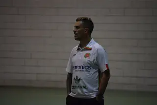 Chema Sánchez, entrenador del InterSala Zamora. Archivo.