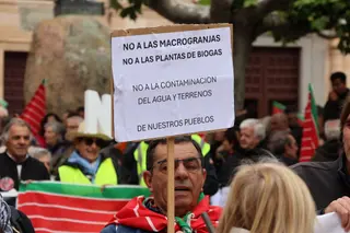 Imagen de una manifestación anterior en la capital