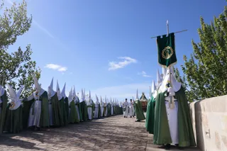 Procesión de la Cofradía de la Esperanza. Fotos Víctor Garrido