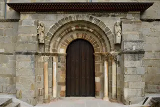 Portada meridional de Santa Marta de Tera