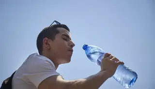 Beber agua. Foto EP