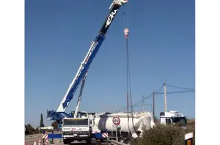 Rescate camion alcanices