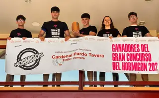 Alumnos ganadores de la fase provincial de la competición