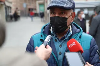 Ricardo Fernández, paciente oncológico de Zamora Foto María Lorenzo