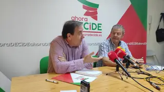 José Martín y Manuel Fuentes, políticos de Ahora Decide. Archivo.