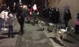 Papa Noel en La Hiniesta