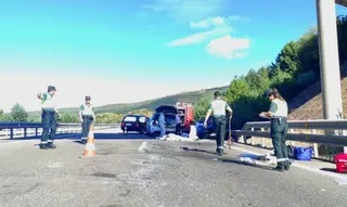 Accidente mortal en la A-52 en Zamora. Archivo